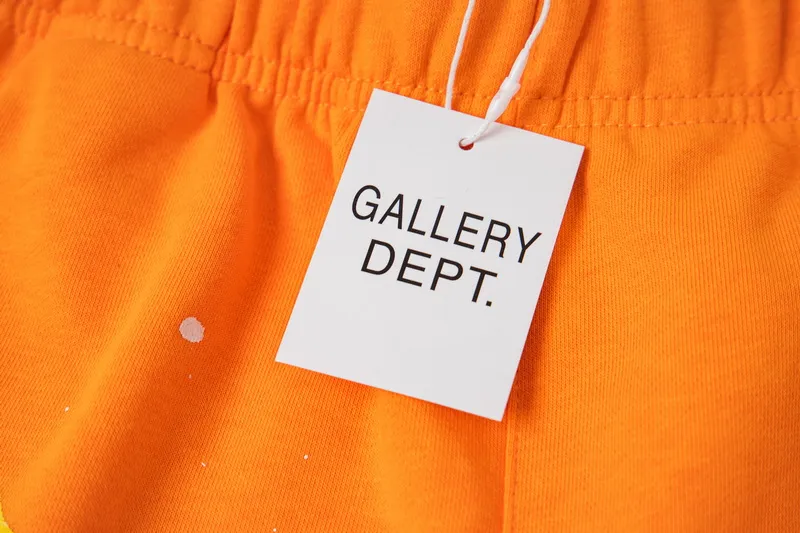 GD01# P144 S-XL Gallery Dept American fashion brand high-quality hand-painted splash-ink stitching casual loose shorts